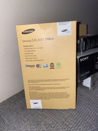 NEW* Samsung Galaxy Tab 4 SM-T337V 16GB, Wi-Fi + 3G (Verizon), 8 inch - Black - Picture 3 of 5