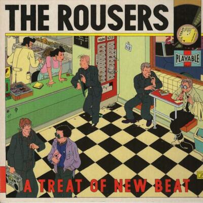 ROUSERS A Treat Of New Beat 1980 HOLLAND or lp + inner + bonus