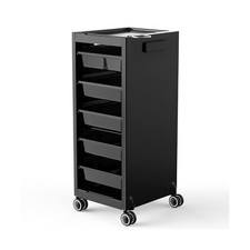 TASALON New Salon Trolley Cart with Wheels for Extra Storage, 5 Drawers & Dry...