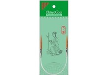 Chiaogoo 9"/23cm circular knitting needles Dark Bamboo Patina- CHOOSE YOUR SIZE