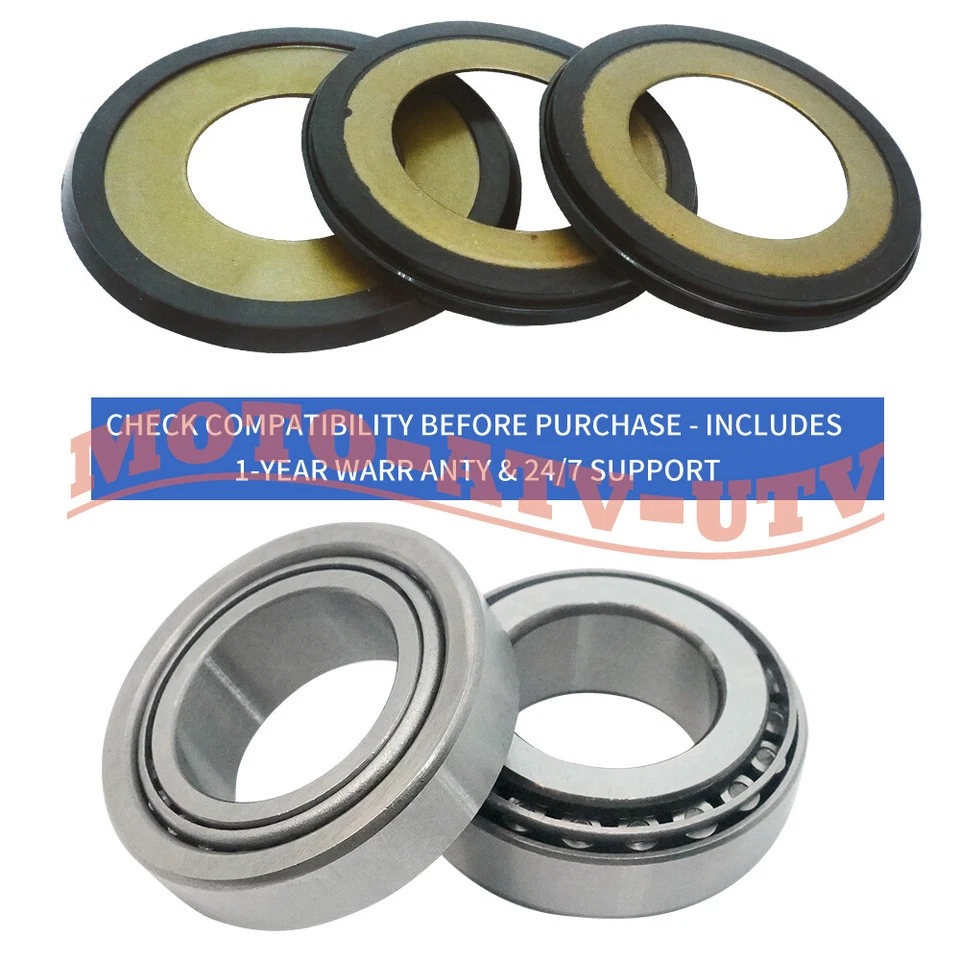 Steering Stem Bearing Seal Cover Kit For Yamaha YZ450F 2003-2022, WR450F 2003-06 - Image 3 of 4