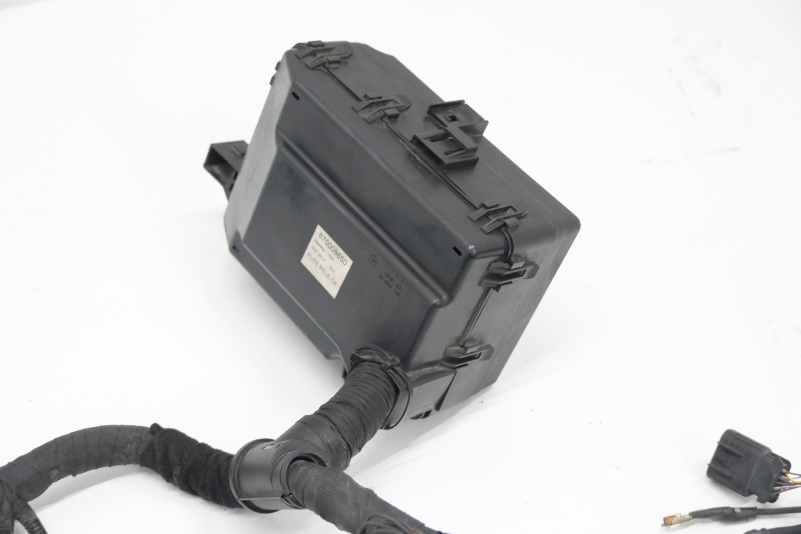 ⭐ 14-20 Maserati Ghibli Front Engine Bay Headlight Wiring Harness Plugs Oem