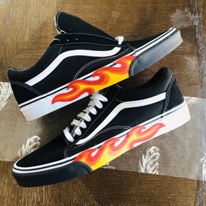old skool flame cut out