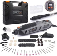 TACKLIFE RTD37AC Rotary Tool 200W with LCD display 64 Accessories Hot Performanc