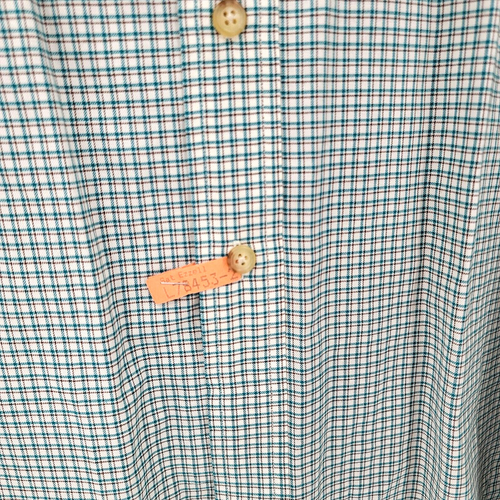 Ralph Lauren langes Hemd Herren XXL grün weiß kariert Knopfleiste - Bild 3 von 7