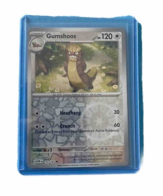 Gumshoos [Reverse Holo] #177 Pokemon Obsidian Flammen