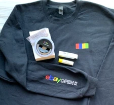 eBay Sweatshirt Sellers Supplies Logo Official Open 2024 Gildan L Balm Light NEW