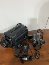Panasonic Palmcorder PV-L650D VHS-C Camcorder Case Charger Battery etc FOR PARTS