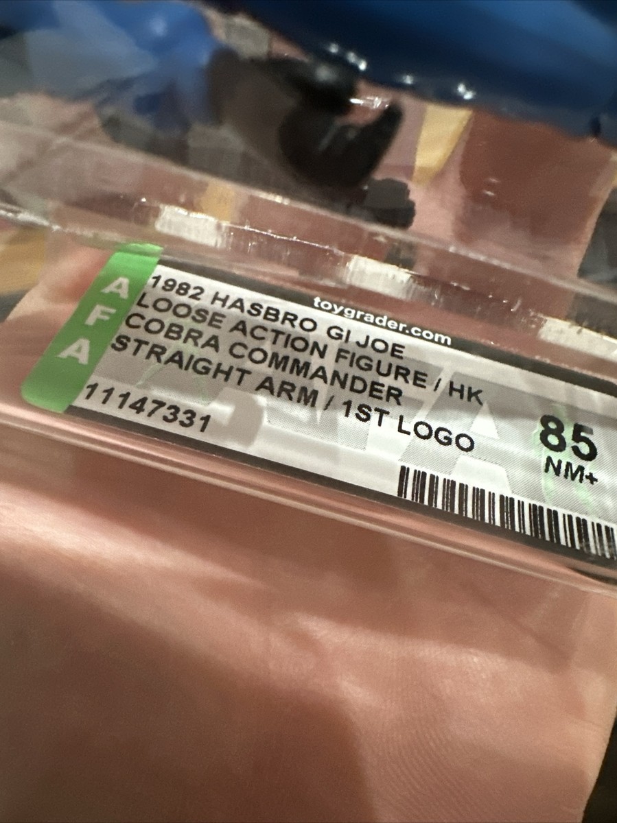 1982 G.I. JOE vintage Mickey Mouse COBRA COMMANDER Unpainted Waist