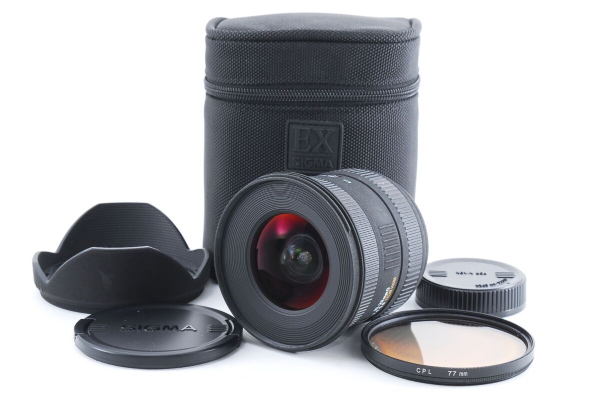 Near Mint】SIGMA DC 10-20mm F4-5.6 EX D HSM for NIKON Lens Near Mint】SIGMA DC 10-20mm F4-5.6 EX D HSM for NIKON Lens
