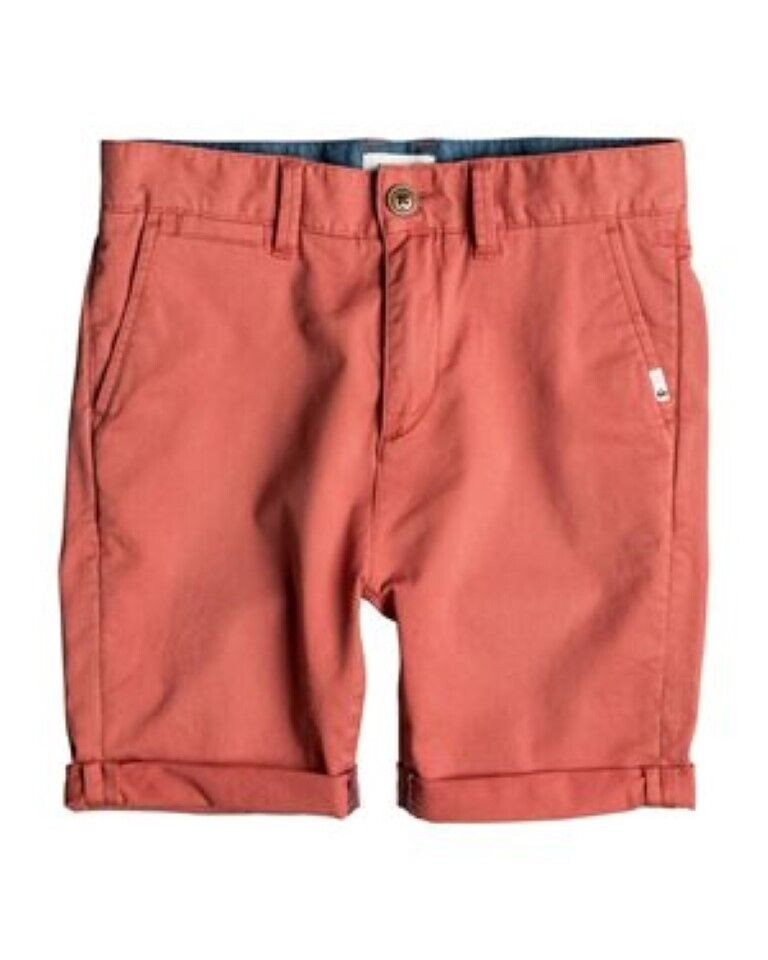 Quiksilver Boys Krandy Chino Shorts Age 10 RRP £32 TD8 PP 18