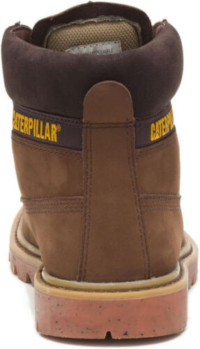 Cat Footwear Womens E COLORADO Slip Resisrtant Work Casual Boots Leather Brown - 第 4/6 張圖片