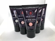 Poly Builder Gel DIY Kit Nail Art Quick Extension Glitter Polygel 30ml Full Size