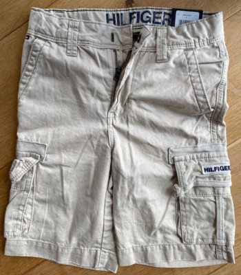 Tommy Hilfiger Cargo Shorts hellbeige, Grösse 6 / 116, neu NWT