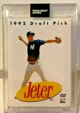 Topps PROJECT 2020 Card #383 - 1993 Derek Jeter by Don C Print Run SP /4419