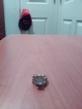 925 Sterling Silver Square Halo Cz Wedding Band Engagement Ring Sz 2.5-15 SE02A