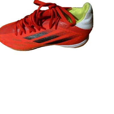 Adidas X SPEEDFLOW.3 Hallenfußballschuhe - Rot/Schwarz FY3300 UK 6,5