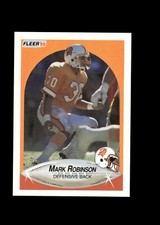 1990 Fleer - #354 Mark Robinson