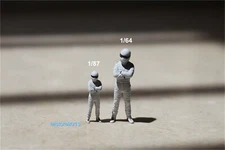 1/64 Racing Suit Man Scene Props Miniature Figures Model For Cars Vehicles Toys