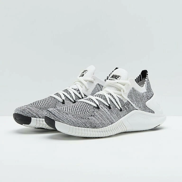 Nike free tr flyknit clearance 3 women's training shoe white