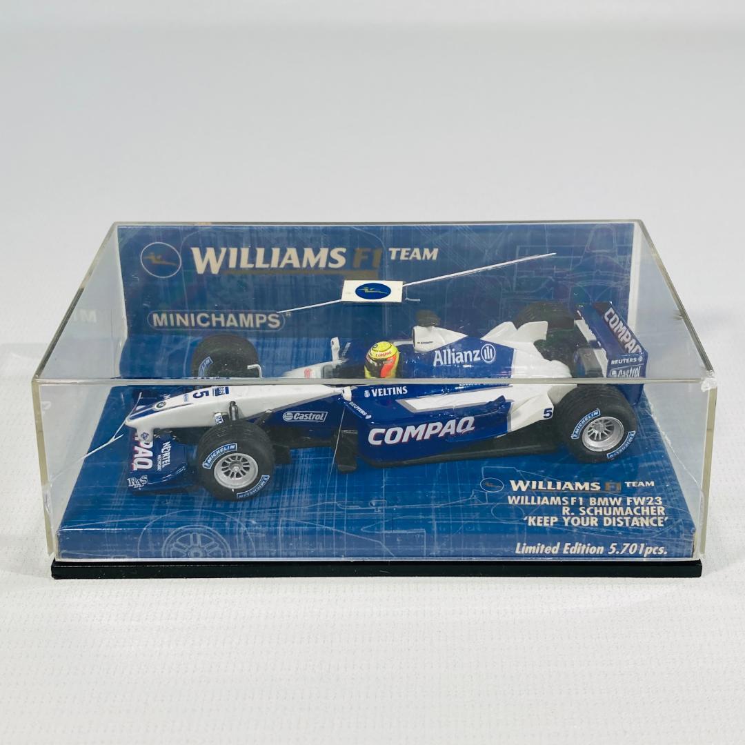 Minichamps 1/43 Williams F1 BMW FW23 R.Schumacher Mini Car | eBay