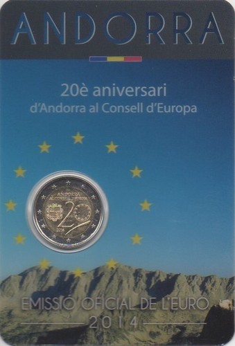 2 euros commémoratives - Andorre - Diverses années - Imagen 2 de 16