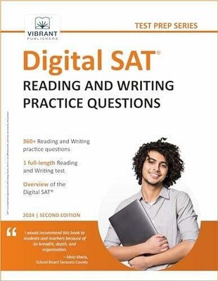 Digital SAT Reading and Writing Practice Questions Buch Vibrant Publishers