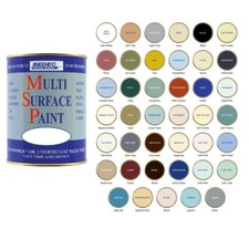 Bedec Multi Surface Paint Satin | Matt | Gloss All Colours 250ml | 750ml | 2.5L