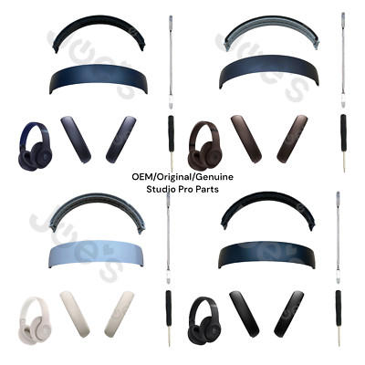 Original OEM Kopfband + Ohrpolster Ersatz Beats Studio Pro Kabellos Jahr 2023