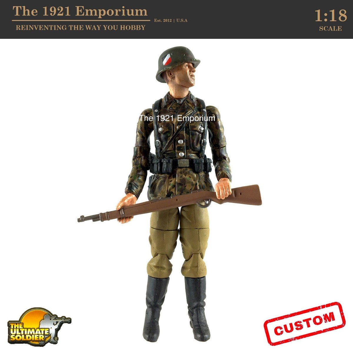 ✙ 1:18 21st Century Toys Ultimate Soldier WWII German Army ✙ 1:18 21st Century Toys Ultimate Soldier WWII German Army