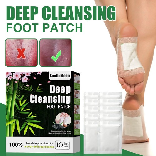 Deep Cleansing Foot Pads Detox Fusspflaster Patches Natürliche