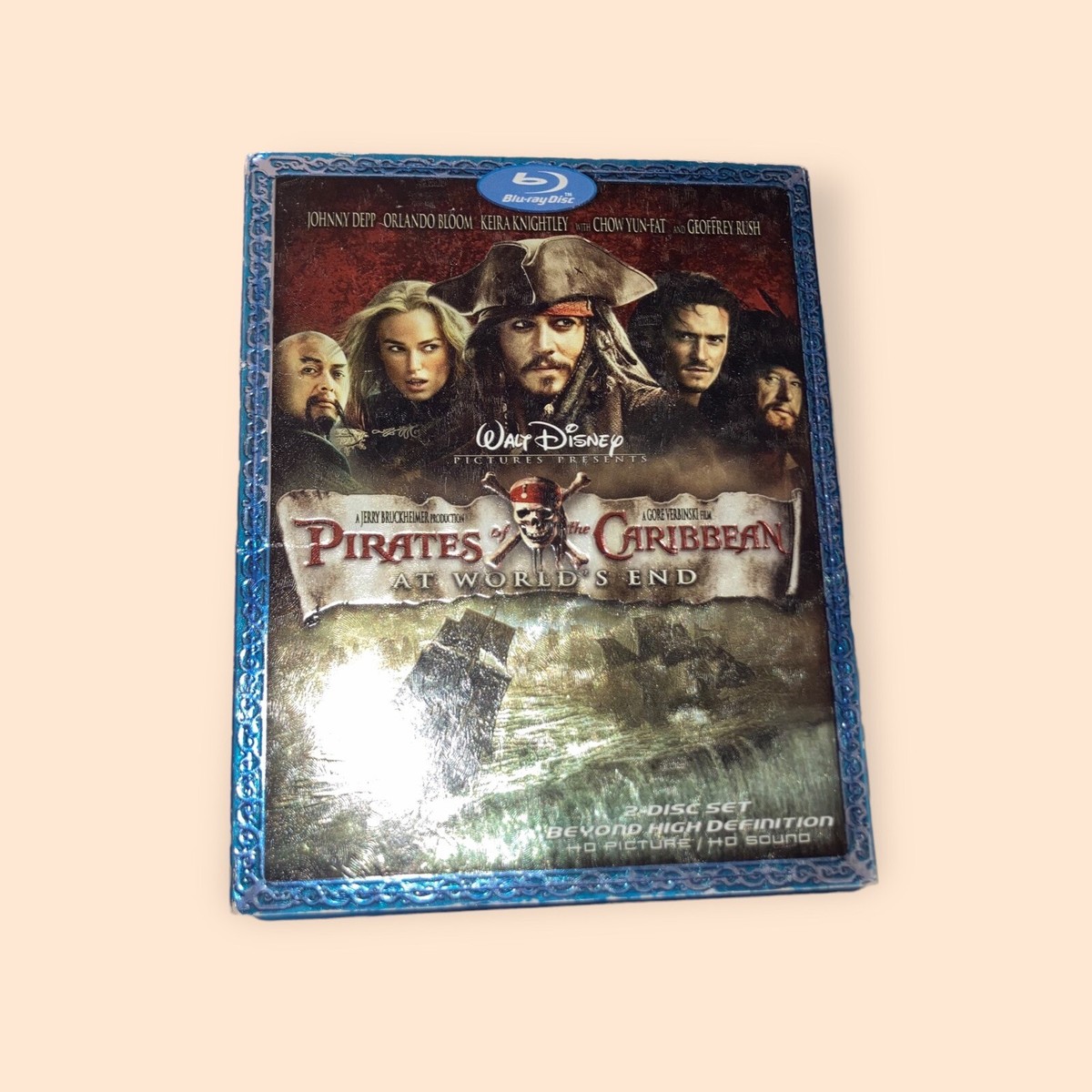 BLU RAY + SLIP COVER Pirates of the Caribbean: At Worlds End (2007