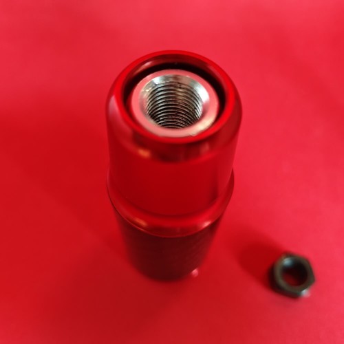 MS RED CARBON 6SP STICK SHIFT GEAR KNOB for MAZDA 2 3 5 6 CX-5 MX5 MIATA SPORT R - Picture 5 of 6