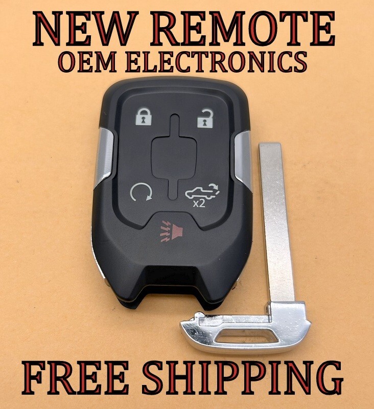 Car Key Fob Replacement For GMC Sierra Chevy Silverado With Tailgate Smart Remote HYQ1ES 13522854 13522904 (1