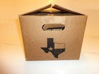 RARE Vintage COWBOY UP Energy Drink 24-Bottle CARRIER Box Crate TEXAS EDITION — photo 2
