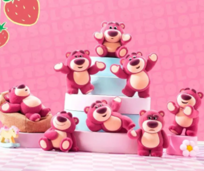 Toy Story Strawberry Bear IT'S ME Plush Confirmation Blind Box Decoration  Gift #