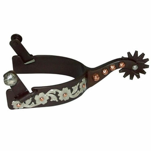 Intrepid International Silver and Copper Floral Design ...