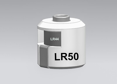 1,5 Volt Batterie Knopfzelle Adapter LR50, PX1, PX1A, V1PX, EPX1, SR850, Cartier
