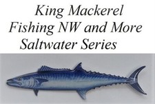 Pin Pals King Mackerel Hat or Lapel Pin - Saltwater Series