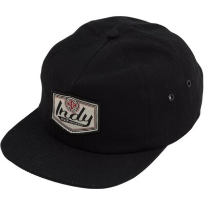 Independent Trucks Cap Patch Schwarz Skateboard Hat Youth Kinder Twill Snapback