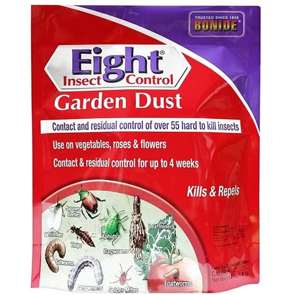 Bonide Products Eight Insect Control Garden Dust, 3lbs