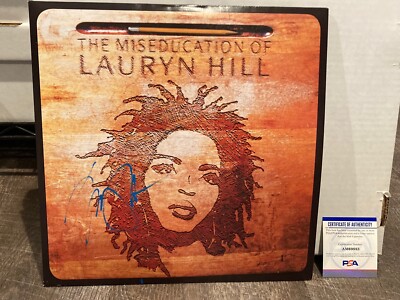 Lauryn Hill The Miseducation of Lauryn Hill Signed Vinyl Record LP