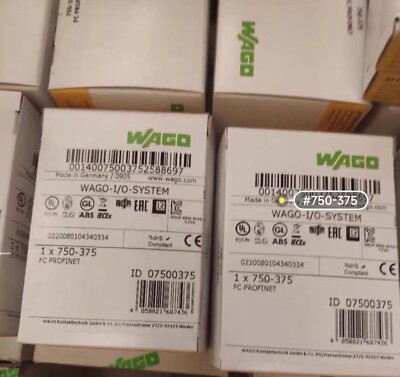 One New WAGO 750-375 750375 PLC In Box Expedited Shipping