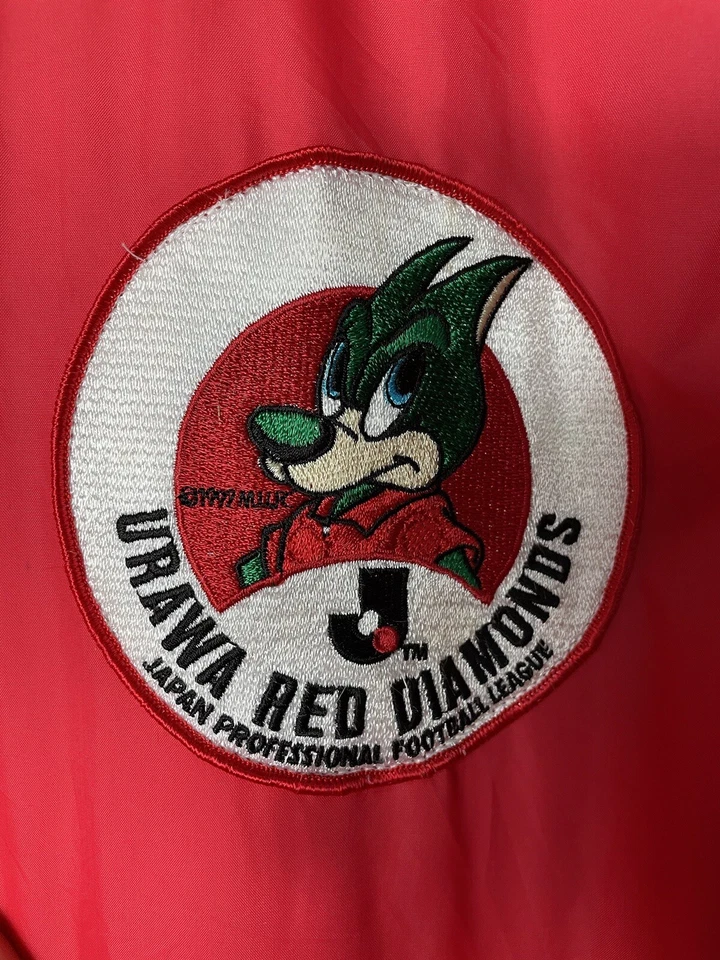 Vintage Urawa Red Diamonds Japan Footbal Club J League Sherpa Coach Jacket Train - Image 4 of 4