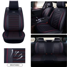 For Honda HR-V 5 Seat Car Seats Covers Deluxe Leather Cushion Full Set Cover