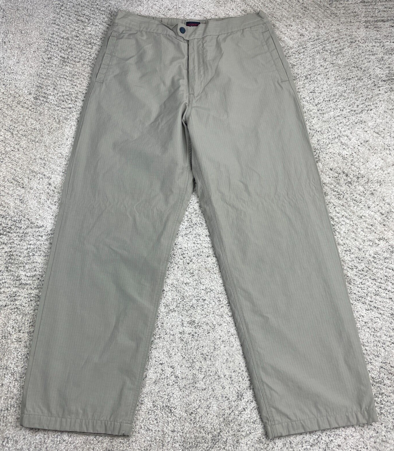 S Large Ripstop Baggy Wide Leg Skater Elastic Waist Rain