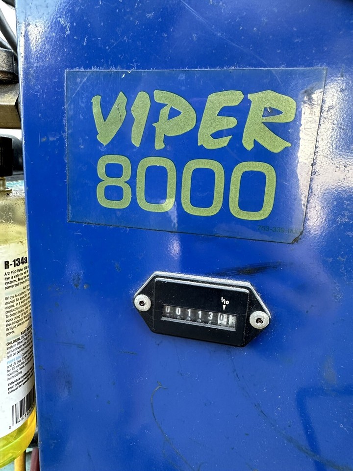 Viper 8000 R134a A/C Service Station Machine eBay