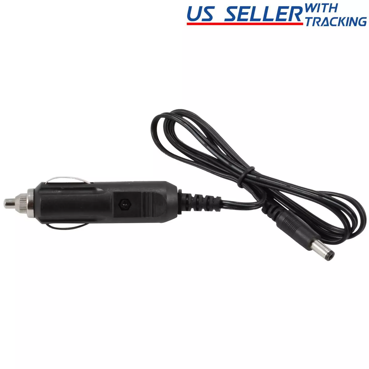  DC 5.5 x 2.1mm Connector Car Charger Power Supply Cord