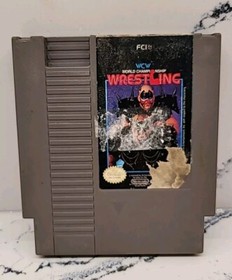 WCW World Championship Wrestling (Nintendo NES 1985) Untested