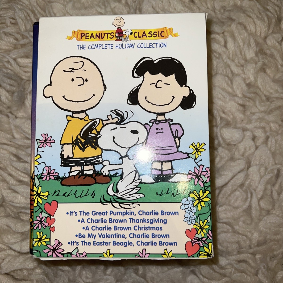 PEANUTS CLASSIC THE COMPLETE HOLIDAY COLLECTION 5 DVD BOX